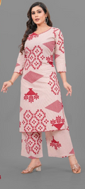 Two piece natural cotton co-ord set